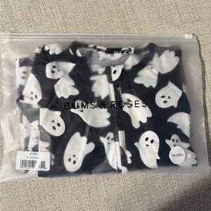 Bums & Roses “Here Ghost Nothing” Glow in the Dark Convertible Romper